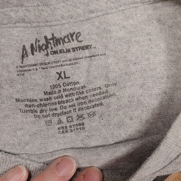 Nightmare on Elm street men's XL t shirt - Picture 3 of 6